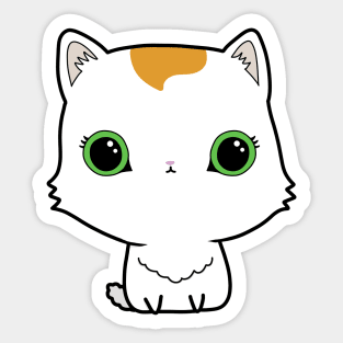 Arty The Cosplay Cat Sticker